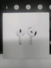 Apple AirPods 4 Bluetooth Earbuds Sound Isolation White with USB-C Charging Case