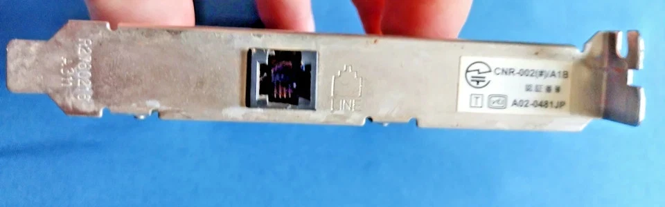 Sony PCI Card Modem CNR-002/A1B A02-0481JP CNR-002#/A1B Gvc T11 - Image 3 of 3