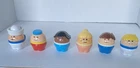 Vintage LOT 6 Older FISHER Price PEOPLE Little TIKES Toddle TOTS Chunky CHUBBY