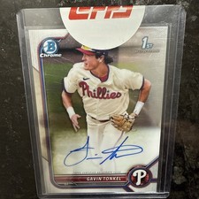2022 Bowman Chrome Gavin Tonkel 1st Prospect Auto #CPA-GTL Philadelphia Phillies