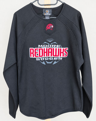 Moore Redhawks Soccer Jersey #11 X-Grain Long Sleeve Black Size L USA Team