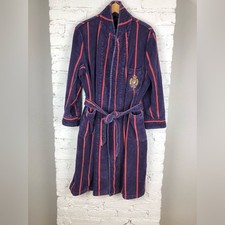 Vintage 90 s Y2K Polo Ralph Lauren Crest Terry Robe