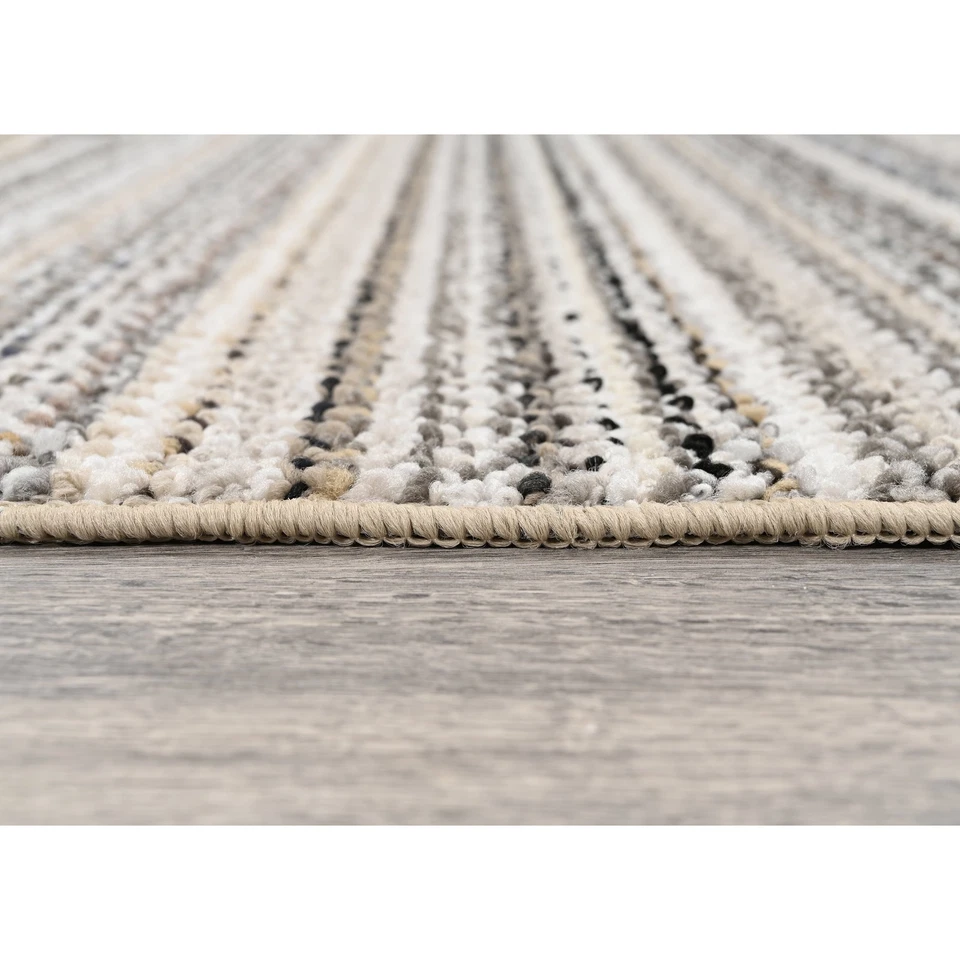 Mainstays Carnival Stripe Rug, Polypropylene Earth Tones Indoor Area Rug,20"x54" - Image 4 of 4