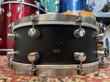 VK Drums 14x5.5” Aluminium Textured Black Snare Drum