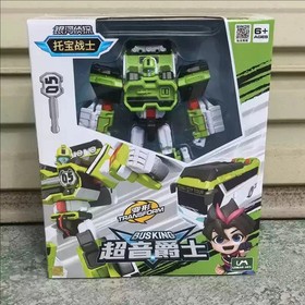 Color Box Tobot Transform Car Action Doll MINI Warrior Car Children's Gift