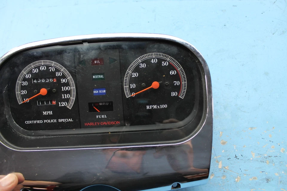 85-92 HARLEY-DAVIDSON TOUR GLIDE VELOCÍMETRO MEDIDORES ODO Foto 3 de 4