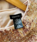 Zunie Pink Tulle Gold Sequin Party Special Occasion Dress Girls 12 $54 — photo 5