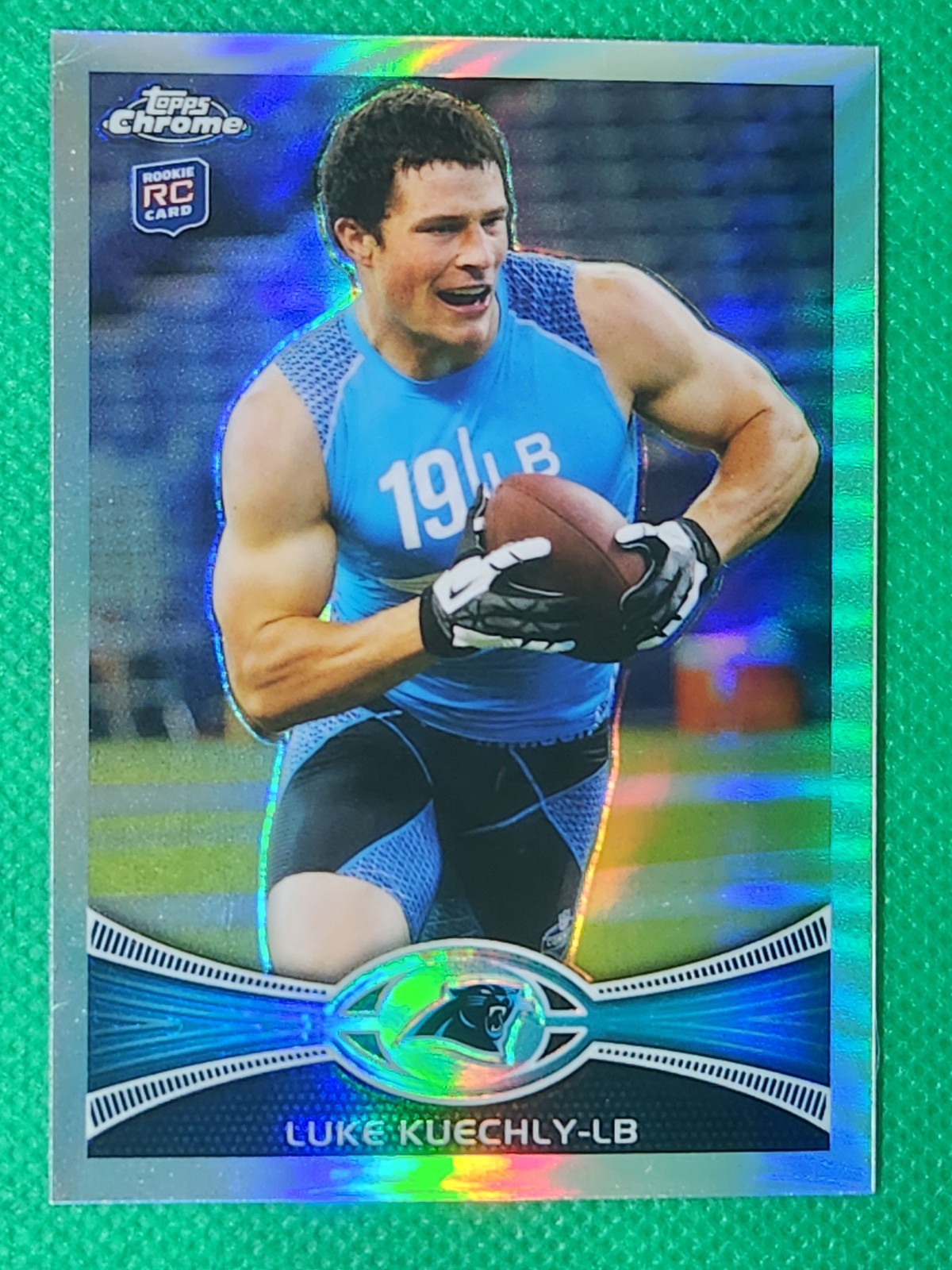 2012 Topps Chrome Refractor #45 Luke Kuechly HOF ROOKIE Carolina Panthers