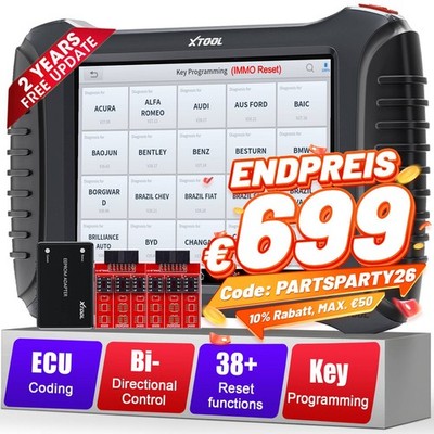 XTOOL X100PAD3SE OBD2 diagnosegerät Auto Scanner Key Programming IMMO All System