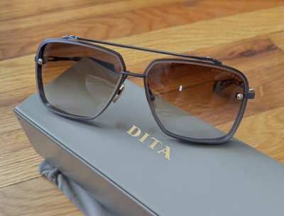 DITA Mach-Six Black Iron Sunglasses