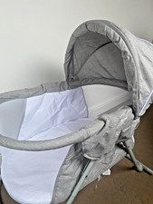 Kinderkraft Baby Crib 3 in 1 LOVI Cradle Travel Cot Rocker Easy Folding