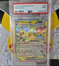 Pokémon Pikachu EX Surging Sparks #057/191 English, PSA 9