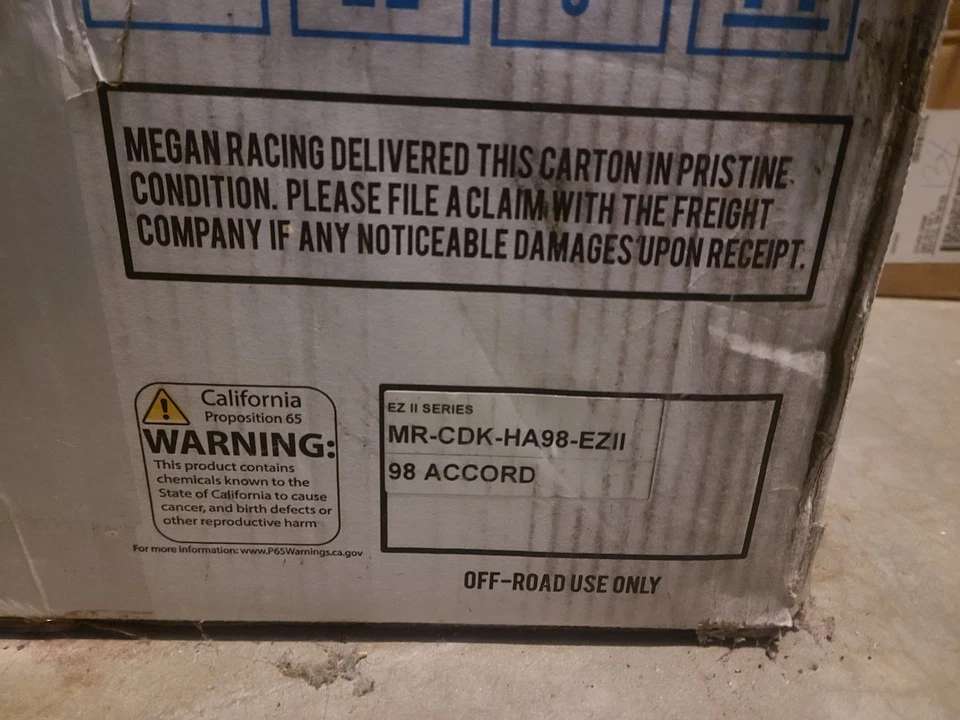 Megan EZ II Series Coilovers-Acura CL 01-03 Acura TL 99-03 Honda Accord 98-02 - Image 2 of 2