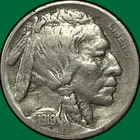 1919-S Buffalo Nickel Fine F Coin #40712