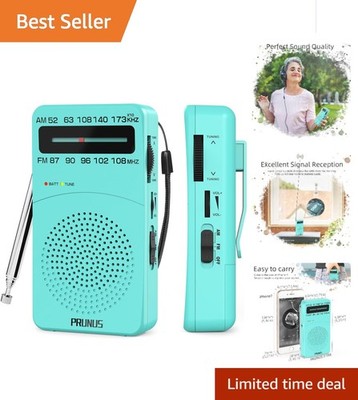 J-166 Classic Portable Radio: Exceptional Reception, Lightweight & Effortless