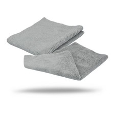 50-Pack Universal Microfiber Edgeless Utility Towels 12 x12 260GSM Lint-...