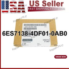 New Siemens 6ES7138-4DF01-0AB0 Electronics module for ET200S 6ES7 138-4DF01-0AB0