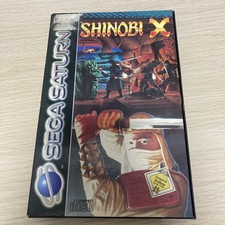 Shinobi X - Sega Saturn Game - CiB - Very Good Condition