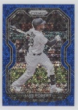 2021 Panini Prizm Tier III Blue Donut Circle 147/199 Luis Robert #248 11jg