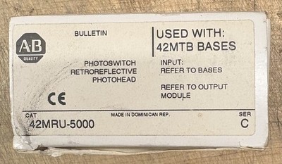 Allen Bradley 42MRU-5000 PHOTOSWITCH-NEW IN BOX