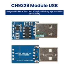 CH9329 CH340E Module USB2.0 to Standard USB-HID Keyboard and Mouse Device Module