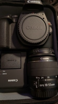 Cannon EOS Rebel T100 EF-S 18-55 III Digital SLR Camera Kit Black