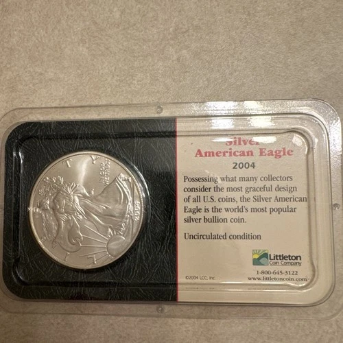 2004 1 oz Silver American Eagle (Brilliant Uncirculated)