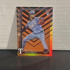 2025 Topps Update Series - Marc Church #US227 Holiday Orange & Black Foil (RC)