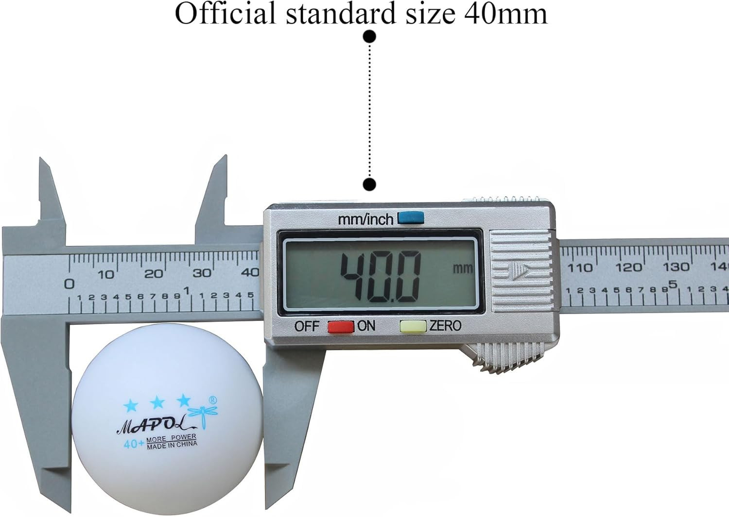 200 Count Table Tennis Balls, 3 Star Advanced Training Ball, Bulk Ping Pong Ball