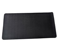 Leitz Cosy Large Desk Mat Velvet Grey Black 80 x 40cm Desk Pad Non-Slip Mat