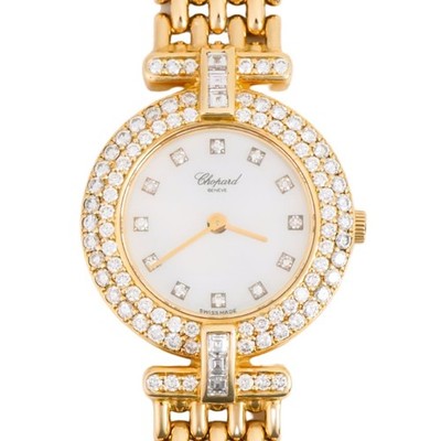 Ladies Chopard Imperiale 18K Yellow Gold Diamond Watch