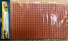 JTT SCENERY 97436 SPANISH TILE 1:24  G SCALE (2) 7.5" x 12" RED SHEETS JTT97436