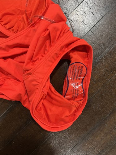 MICHAEL KORS Halter Swim Suit Poppy Red Size 6 NWT - Picture 7 of 7