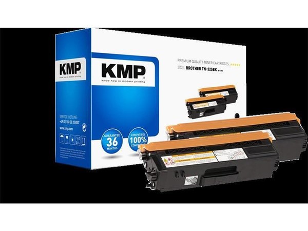 Kmp Doublepack B-T32D Schwarz Tonerkartusche Ersetzt Brother TN-230BK-image