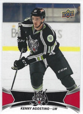 2016-17 Upper Deck AHL #78 Kenny Agostino red parallel