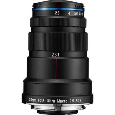 Laowa 25mm F2.8 2.5-5x Super-Macro Lens Manual Focus for Nikon F-Mount Camera