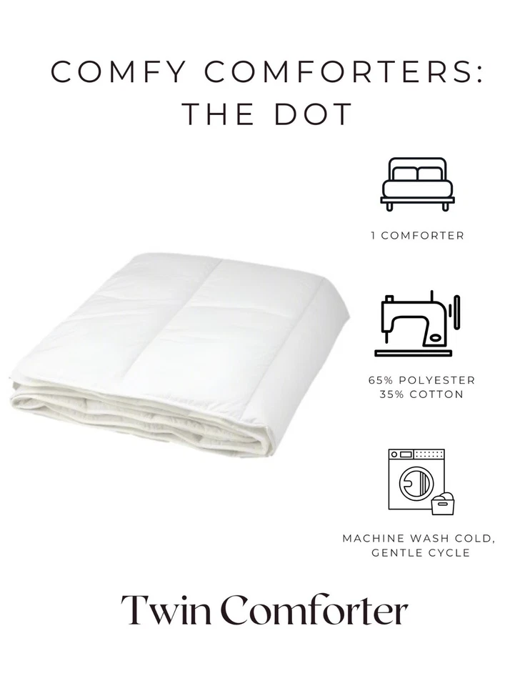 Edredón cómodo: The Dot - Edredón extra cálido para todas las estaciones Foto 3 de 4