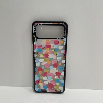 Casetify Impact Samsung Galaxy Z Flip 4, Magenta Confetti | eBay