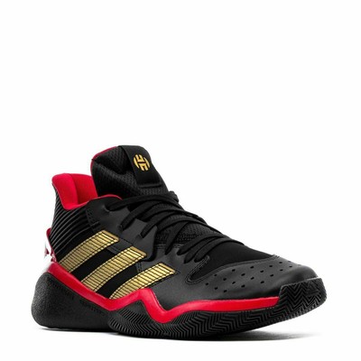 Mens Adidas EH1943 HARDEN STEPBACK Basketball Black/Red/Gold Shoes Sneakers | eBay