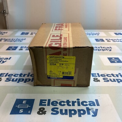 QDP22225TM 225 Amp 240V 2 Pole Circuit Breaker Square D Need