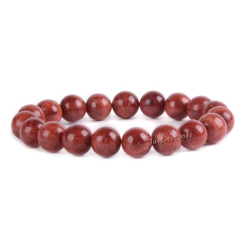 10mm Fashion round gemstone beads stretchable bracelet 7" - Picture 124 of 262