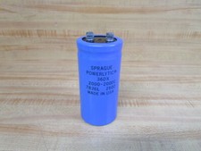 Sprague 36DX 2000-200DC Powerlytic Capacitor 36DX
