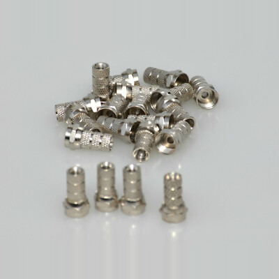 MICROTEK Connettore F Ad Avvitare Per Cavo 4,2 Mm Serie Twist On - Foto 4