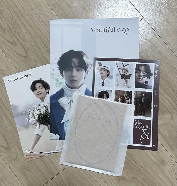 BTS V Taehyung Veautiful Days Special 8 Photo-Folio Me Myself
