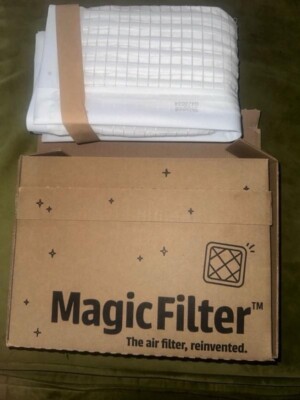 TWO (2) Magic Filter Air Filters MERV 8~ 20x25x1 ~ BT 108.01200250 