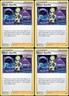 Pokemon TCG 4x Elesa's Sparkle 233/264 Fusion Strike - Playset NM/M