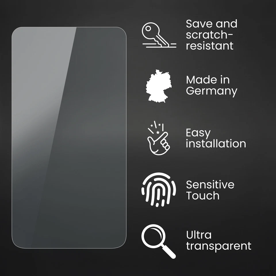 Bruni 2x Protective Film for HTC EVO 3D Screen Protector Screen Protection - Image 3 of 4