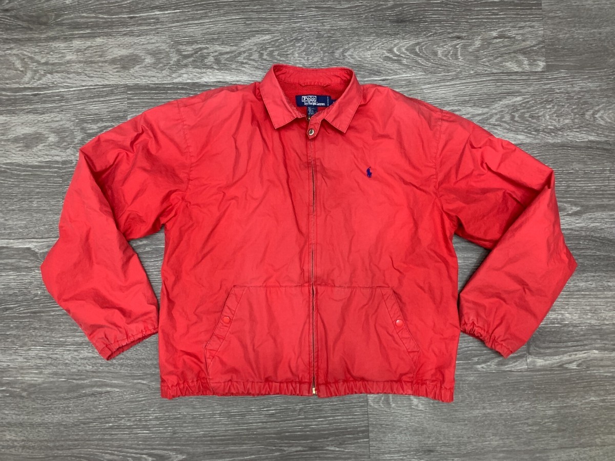 Vintage Polo Ralph Lauren Red Jacket Sz. M Hong Kong | eBay Vintage Polo Ralph Lauren Red Jacket Sz. M Hong Kong | eBay