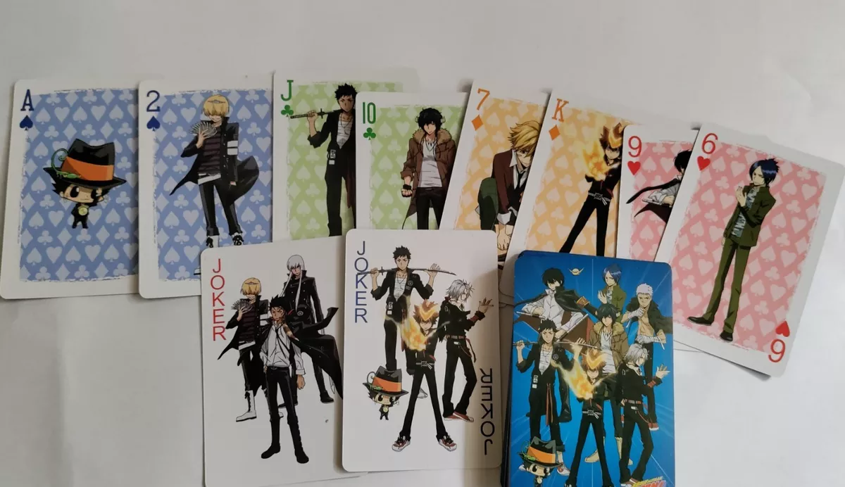 Katekyo Hitman Reborn! Characters Poker Playing Cards