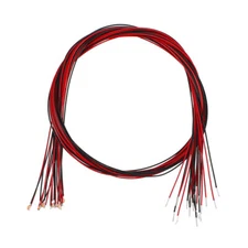 10pcs Pre-soldered Micro Surface Mounted Devices LED Warm White Light Diode